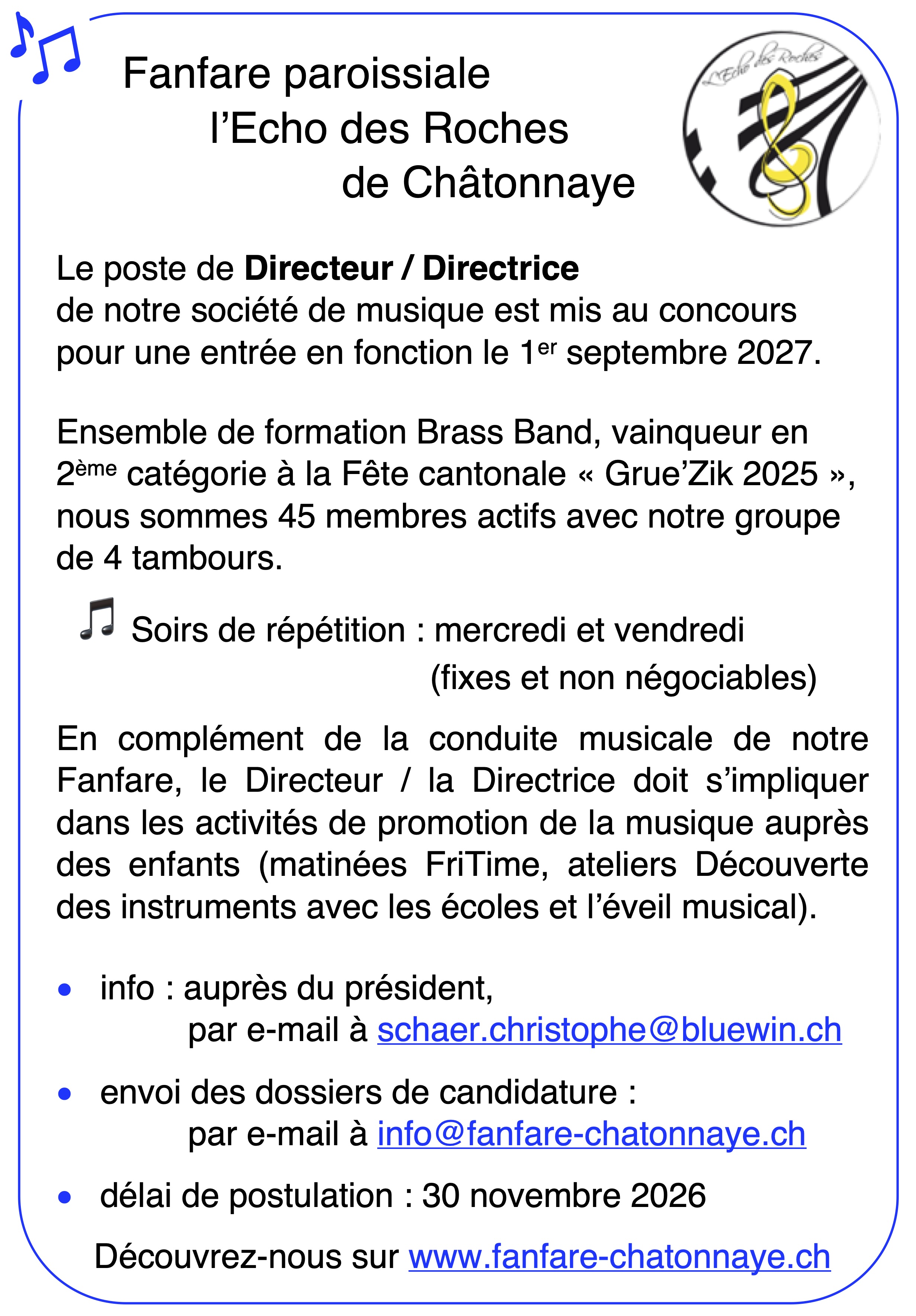 Fanfare-Chatonnaye-poste-Directeur-trice-au-concours-26oct26